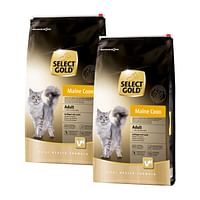 SELECT GOLD Adult Maine Coon Gevogelte met zalm 2x10 kg-Select Gold