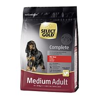 SELECT GOLD Complete Medium Adult rundvlees 1 kg-Select Gold
