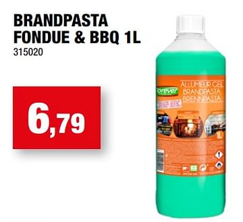 Promotions Brandpasta fondue + bbq - Forever - Valide de 27/09/2023 à 31/12/2023 chez Hubo