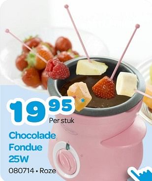 Promoties Bestron chocolade fondue - Bestron - Geldig van 18/09/2023 tot 28/10/2023 bij Happyland
