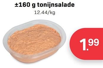 Promoties ±160 g tonijnsalade - Huismerk - Buurtslagers - Geldig van 29/09/2023 tot 26/10/2023 bij Buurtslagers