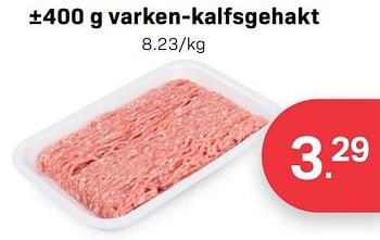 Promoties ±400 g varken-kalfsgehakt - Huismerk - Buurtslagers - Geldig van 29/09/2023 tot 26/10/2023 bij Buurtslagers