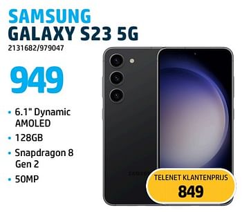 Promoties Samsung galaxy s23 5g - Samsung - Geldig van 09/10/2023 tot 31/10/2023 bij Auva