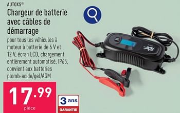 Promo Chargeur de Batterie Auto/Moto chez ALDI