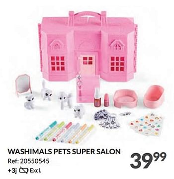 Promoties Washimals pets super salon - Crayola - Geldig van 11/10/2023 tot 28/10/2023 bij Fun