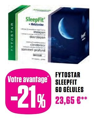 Promotions Fytostar sleepfit - Fytostar - Valide de 17/10/2023 à 31/10/2023 chez Medi-Market