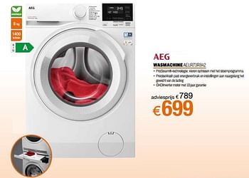 Promoties Aeg wasmachine aelr73r842 - AEG - Geldig van 24/09/2023 tot 31/10/2023 bij Expert
