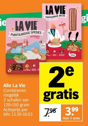 Promoties Alle la vie - La Vie - Geldig van 23/10/2023 tot 29/10/2023 bij Albert Heijn
