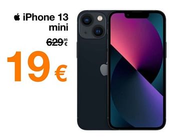 Promoties Apple iphone 13 mini - Apple - Geldig van 23/10/2023 tot 29/10/2023 bij Orange