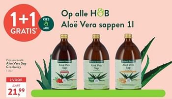 Promoties Aloe vera sap cranberry - Huismerk - Holland & Barrett - Geldig van 02/10/2023 tot 29/10/2023 bij Holland & Barret