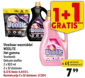 Promoties Vloeibaar wasmiddel woolite - Woolite - Geldig van 25/10/2023 tot 31/10/2023 bij Louis Delhaize
