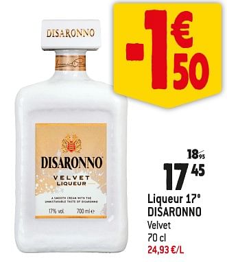 Promotions Liqueur 17° disaronno - Disaronno - Valide de 25/10/2023 à 31/10/2023 chez Smatch