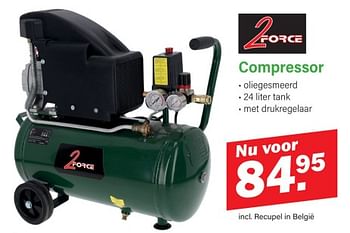 Promoties 2force compressor - 2Force - Geldig van 09/10/2023 tot 29/10/2023 bij Van Cranenbroek