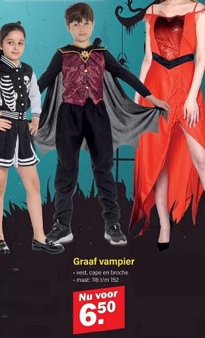 Promoties Graaf vampier - Huismerk - Van Cranenbroek - Geldig van 09/10/2023 tot 29/10/2023 bij Van Cranenbroek