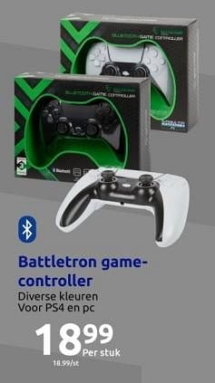 Promoties Battletron gamecontroller - Battletron - Geldig van 25/10/2023 tot 31/10/2023 bij Action