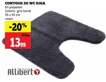 Promotions Contour de wc riga - Allibert - Valide de 16/10/2023 à 05/11/2023 chez Dema