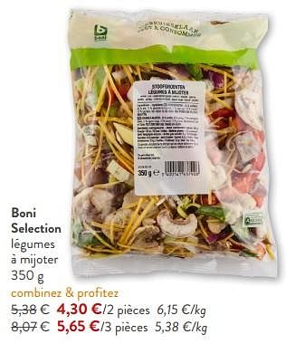 Promotions Boni 6 selection légumes à mijoter - Boni - Valide de 18/10/2023 à 31/10/2023 chez OKay