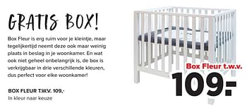 Promoties Box fleur t.w.v. - Huismerk - Baby-Dump - Geldig van 02/10/2023 tot 04/11/2023 bij Baby-Dump