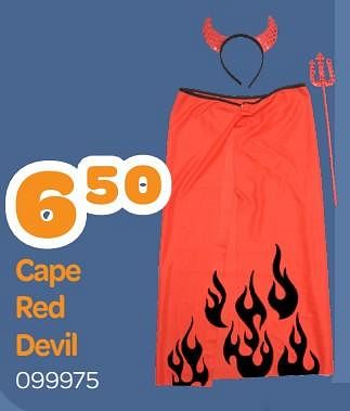 Promoties Cape red devil - Huismerk - Happyland - Geldig van 02/10/2023 tot 04/11/2023 bij Happyland