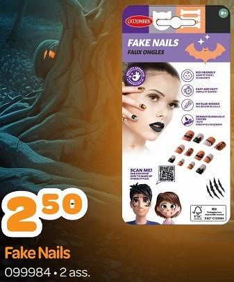 Promoties Fake nails - Goodmark - Geldig van 02/10/2023 tot 04/11/2023 bij Happyland