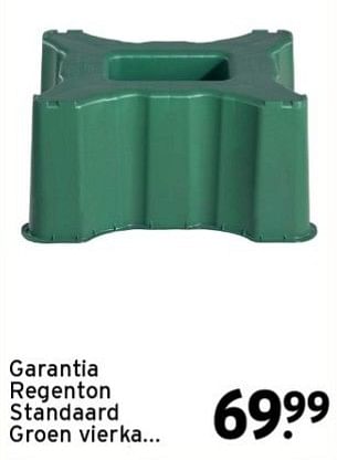 Promoties Garantia regenton standaard groen vierka - Garantia - Geldig van 27/09/2023 tot 07/11/2023 bij Gamma