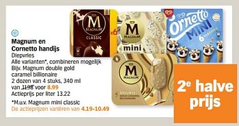 Promoties Magnum double gold caramel billionaire - Ola - Geldig van 30/10/2023 tot 05/11/2023 bij Albert Heijn