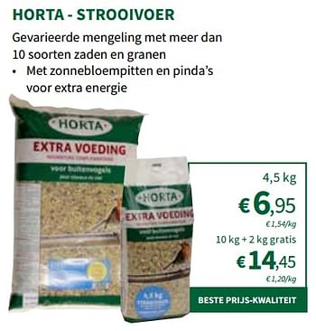 Promoties Horta - strooivoer - Huismerk - Horta - Geldig van 25/10/2023 tot 05/11/2023 bij Horta