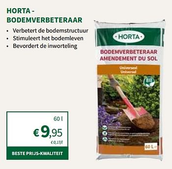 Promoties Horta - bodemverbeteraar - Huismerk - Horta - Geldig van 25/10/2023 tot 05/11/2023 bij Horta