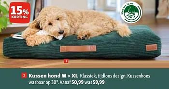 Promoties Kussen hond m > xl - Huismerk - Maxi Zoo - Geldig van 02/11/2023 tot 06/11/2023 bij Maxi Zoo
