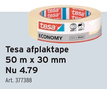 Promoties Tesa afplaktape - Tesa - Geldig van 25/10/2023 tot 07/11/2023 bij Gamma