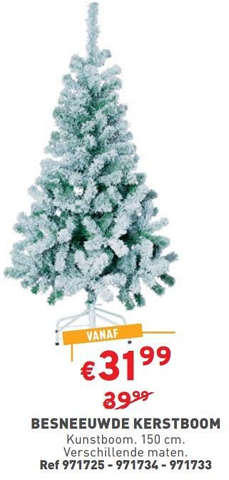 Promoties Besneeuwde kerstboom - Huismerk - Trafic  - Geldig van 02/11/2023 tot 06/11/2023 bij Trafic