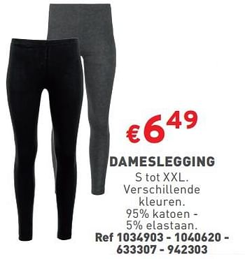Promoties Dameslegging - Huismerk - Trafic  - Geldig van 02/11/2023 tot 06/11/2023 bij Trafic