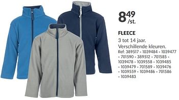 Promoties Fleece - Huismerk - Fun - Geldig van 02/11/2023 tot 06/11/2023 bij Fun