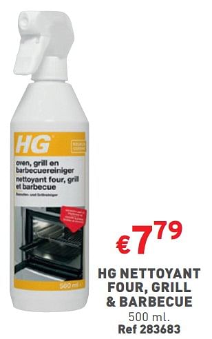 Nettoyant pour barbecue 500 ml - HG