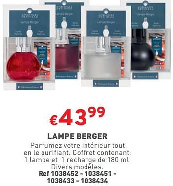 Promotions Lampe berger - Maison Berger Paris - Valide de 02/11/2023 à 06/11/2023 chez Trafic