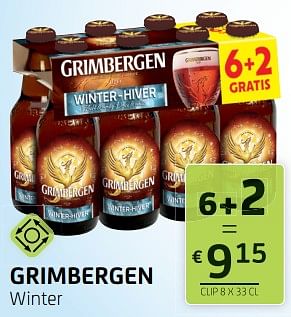 Promoties Grimbergen winter - Grimbergen - Geldig van 27/10/2023 tot 09/11/2023 bij BelBev