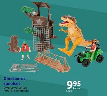 Promoties Dinosaurus speelset - Huismerk - Action - Geldig van 01/11/2023 tot 07/11/2023 bij Action
