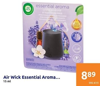 Promoties Air wick essential aroma - Airwick - Geldig van 01/11/2023 tot 07/11/2023 bij Action