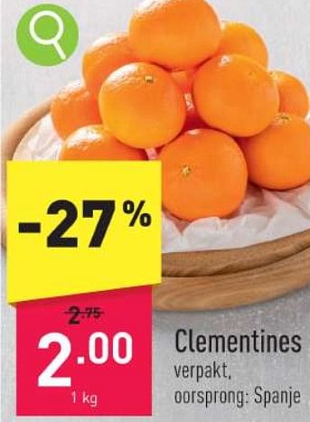 Promoties Clementines - Huismerk - Aldi - Geldig van 06/11/2023 tot 10/11/2023 bij Aldi