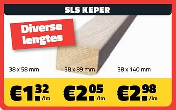 Promoties Sls keper - Huismerk - Bouwcenter Frans Vlaeminck - Geldig van 03/11/2023 tot 30/11/2023 bij Bouwcenter Frans Vlaeminck