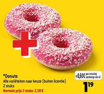Promoties Donuts - Huismerk - Smatch - Geldig van 01/11/2023 tot 07/11/2023 bij Smatch