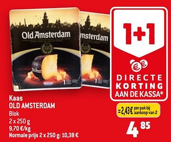 Promoties Kaas old amsterdam - Old Amsterdam - Geldig van 01/11/2023 tot 07/11/2023 bij Smatch
