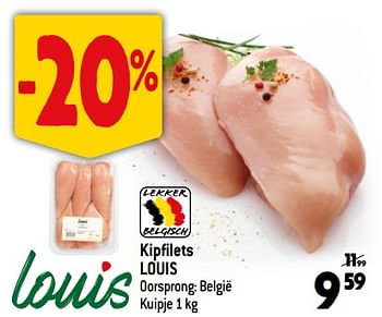 Promoties Kipfilets louis - Louis - Geldig van 01/11/2023 tot 07/11/2023 bij Smatch