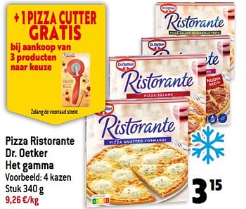 Promoties Pizza ristorante dr. oetker - Dr. Oetker - Geldig van 01/11/2023 tot 07/11/2023 bij Smatch