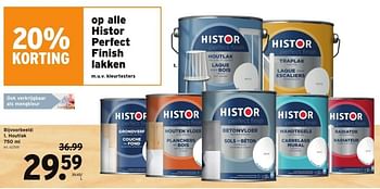 Promoties Houtlak - Histor - Geldig van 01/11/2023 tot 07/11/2023 bij Gamma