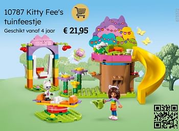 Promoties 10787 kitty fee`s tuinfeestje - Lego - Geldig van 01/10/2023 tot 05/12/2023 bij Multi Bazar