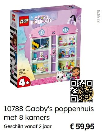 Promoties 10788 gabby`s poppenhuis met 8 kamers - Lego - Geldig van 01/10/2023 tot 05/12/2023 bij Multi Bazar