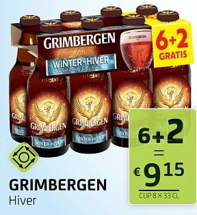Promotions Grimbergen hiver - Grimbergen - Valide de 27/10/2023 à 09/11/2023 chez BelBev