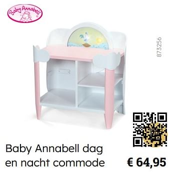 Promoties Baby annabell dag en nacht commode - Baby Arrabell - Geldig van 01/10/2023 tot 05/12/2023 bij Multi Bazar