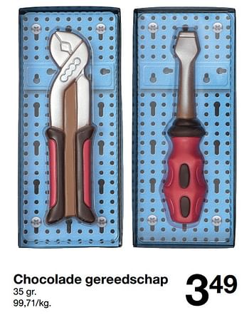 Promoties Chocolade gereedschap - Huismerk - Zeeman  - Geldig van 04/11/2023 tot 10/11/2023 bij Zeeman